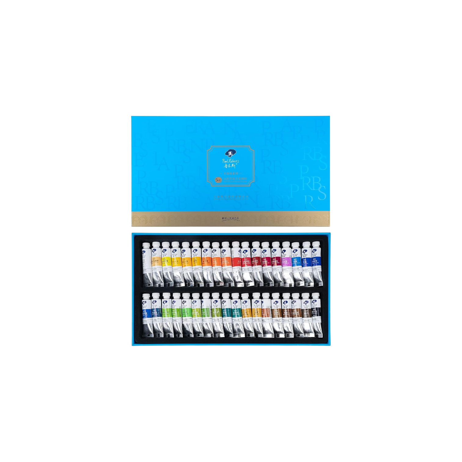 Paul Rubens 36 Vibrant Colors Rich Pigments for Watercolor Painters