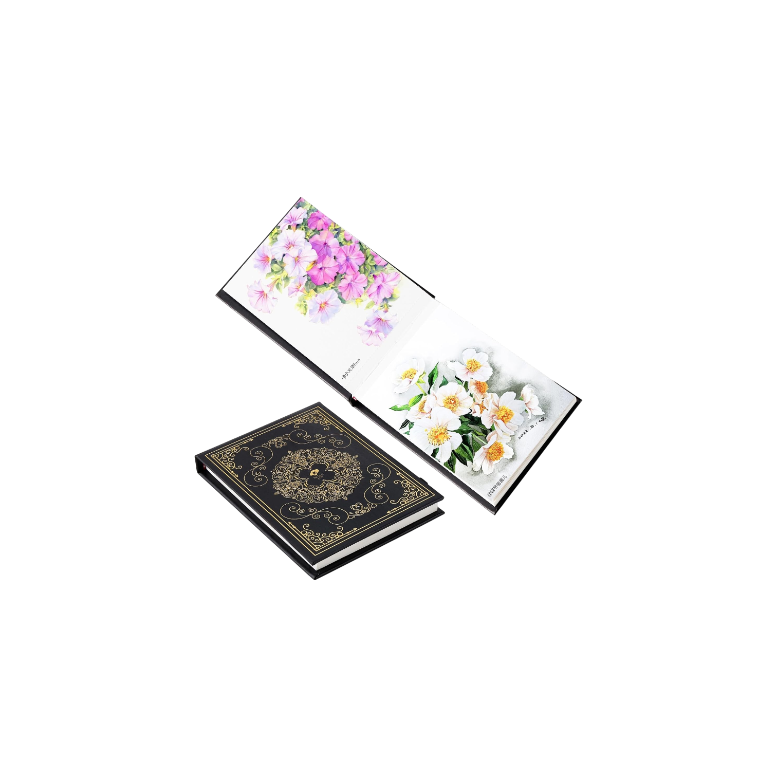 Watercolor Journal, 50% Cotton 20 Sheets 7.6’’ x 5.3’’ by Paul Rubens
